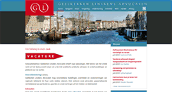 Desktop Screenshot of gl-advocaten.nl